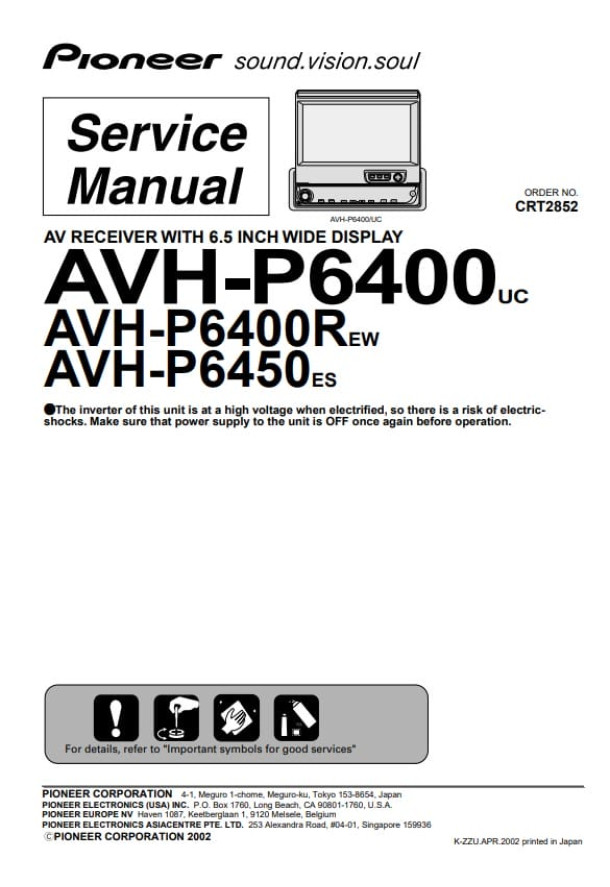 AVH-P6400, AVH-P6400R, AVH-P6450_CRT2852